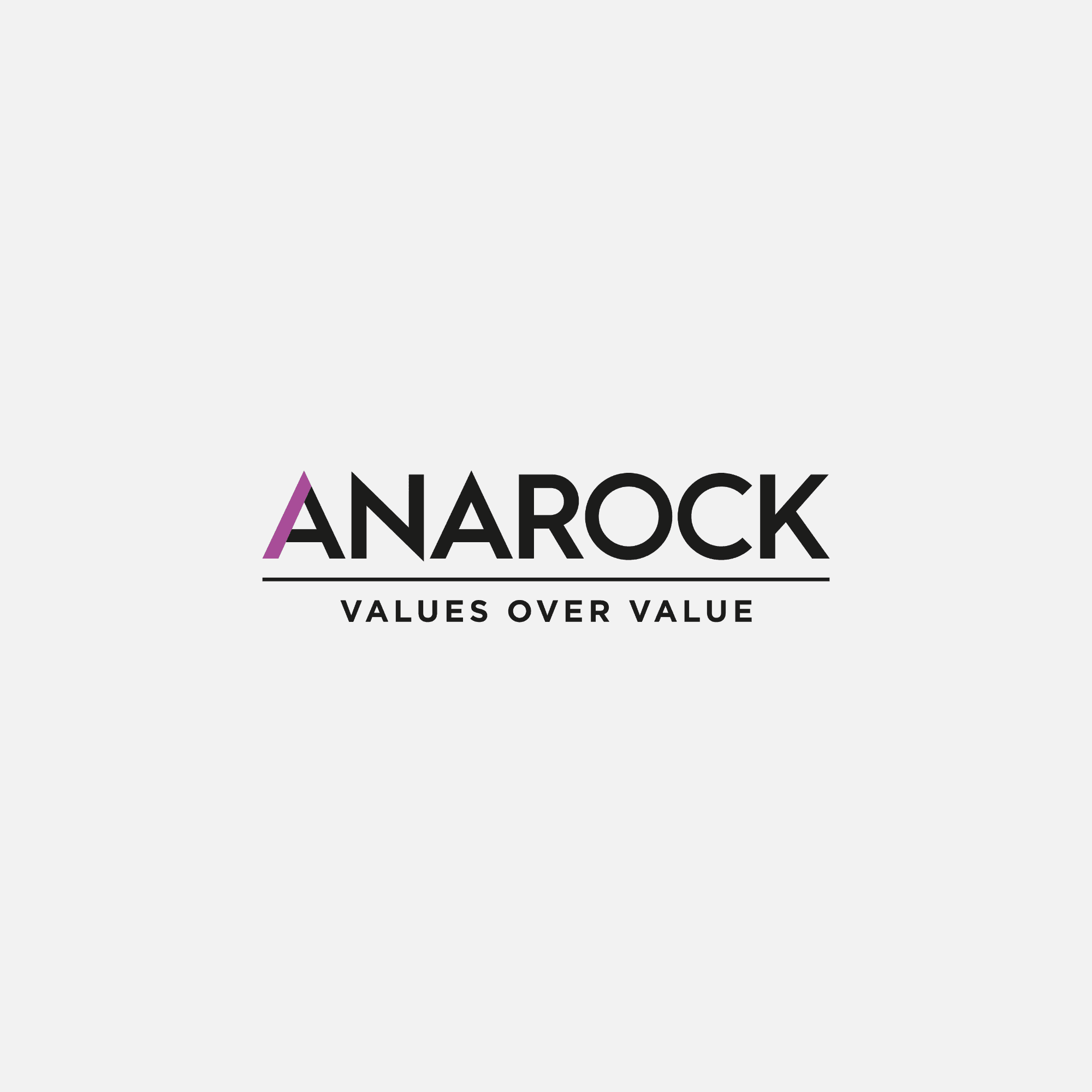 ANAROCK logo with tagline "Values Over Value."