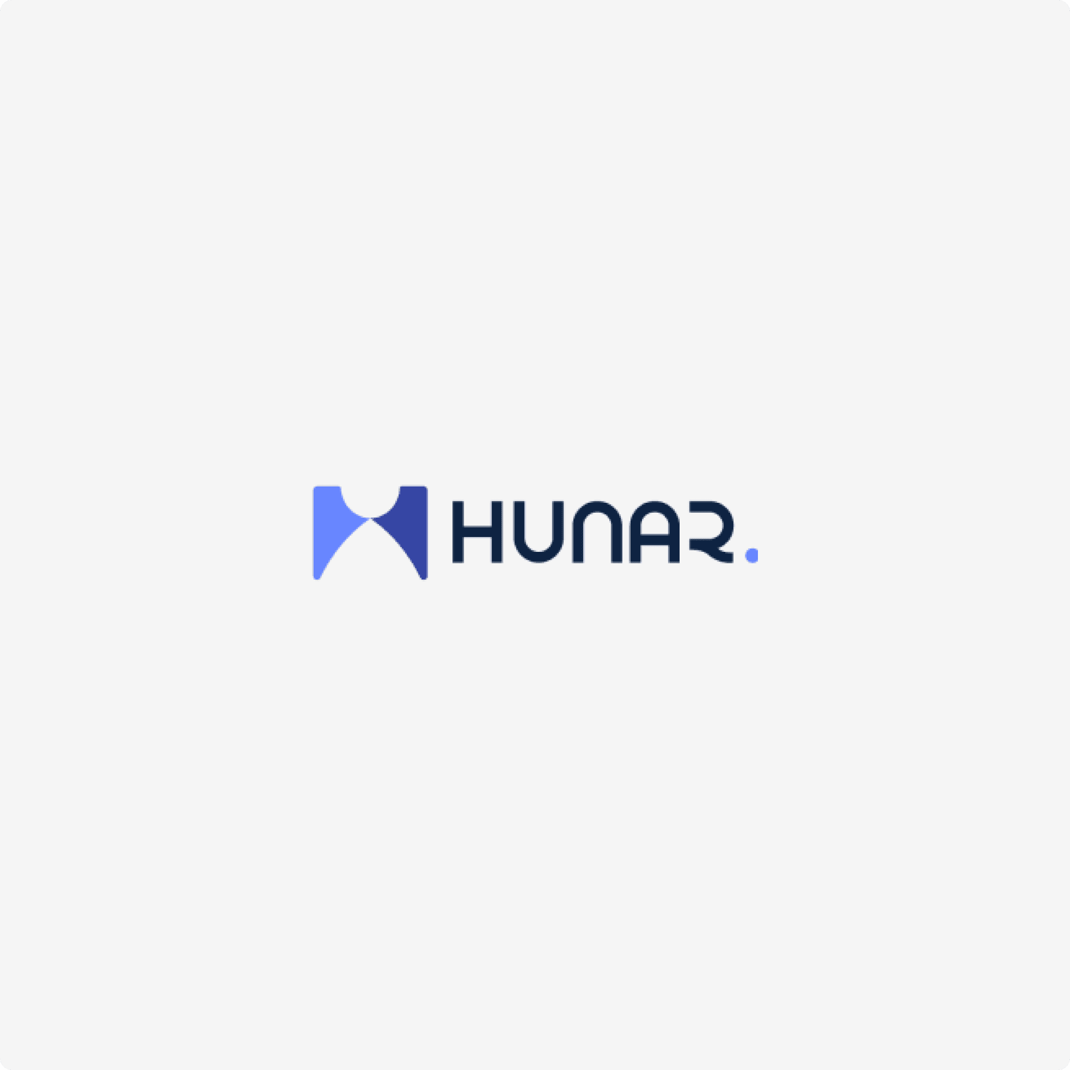 HUNAR logo.