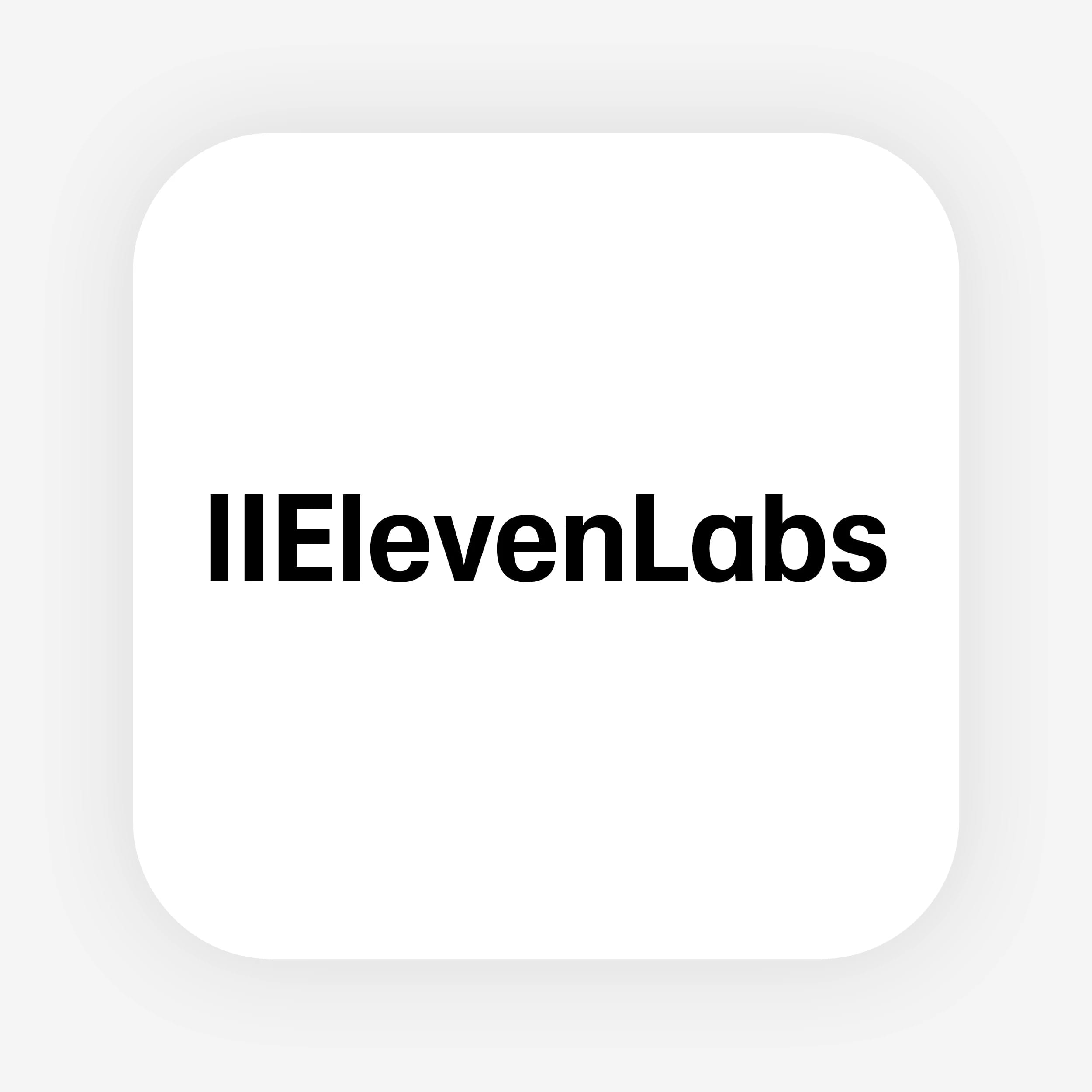 ||ElevenLabs logo.