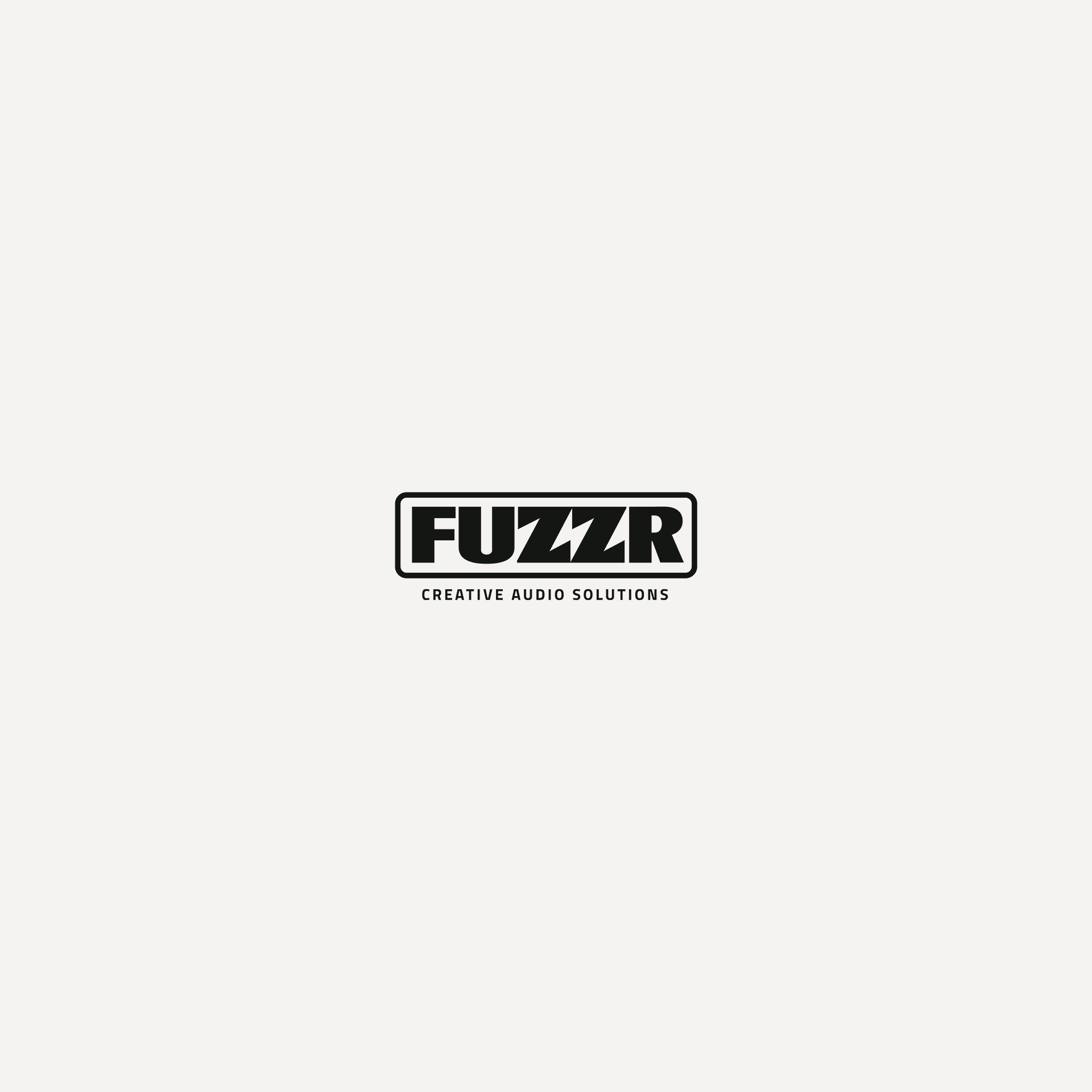 FUZZR Creative Audio Solutions logo.