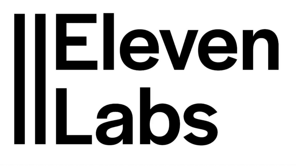 Eleven Labs logo in black and white.