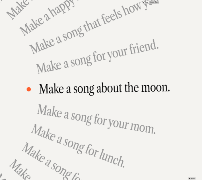 Make a song about the moon.