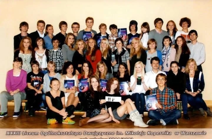 Kopernik 33rd high school class