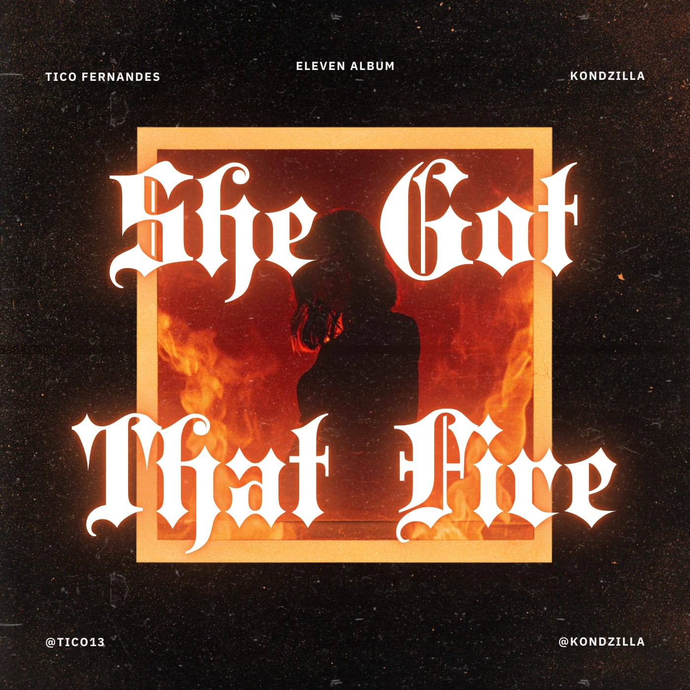 Gothic style album cover