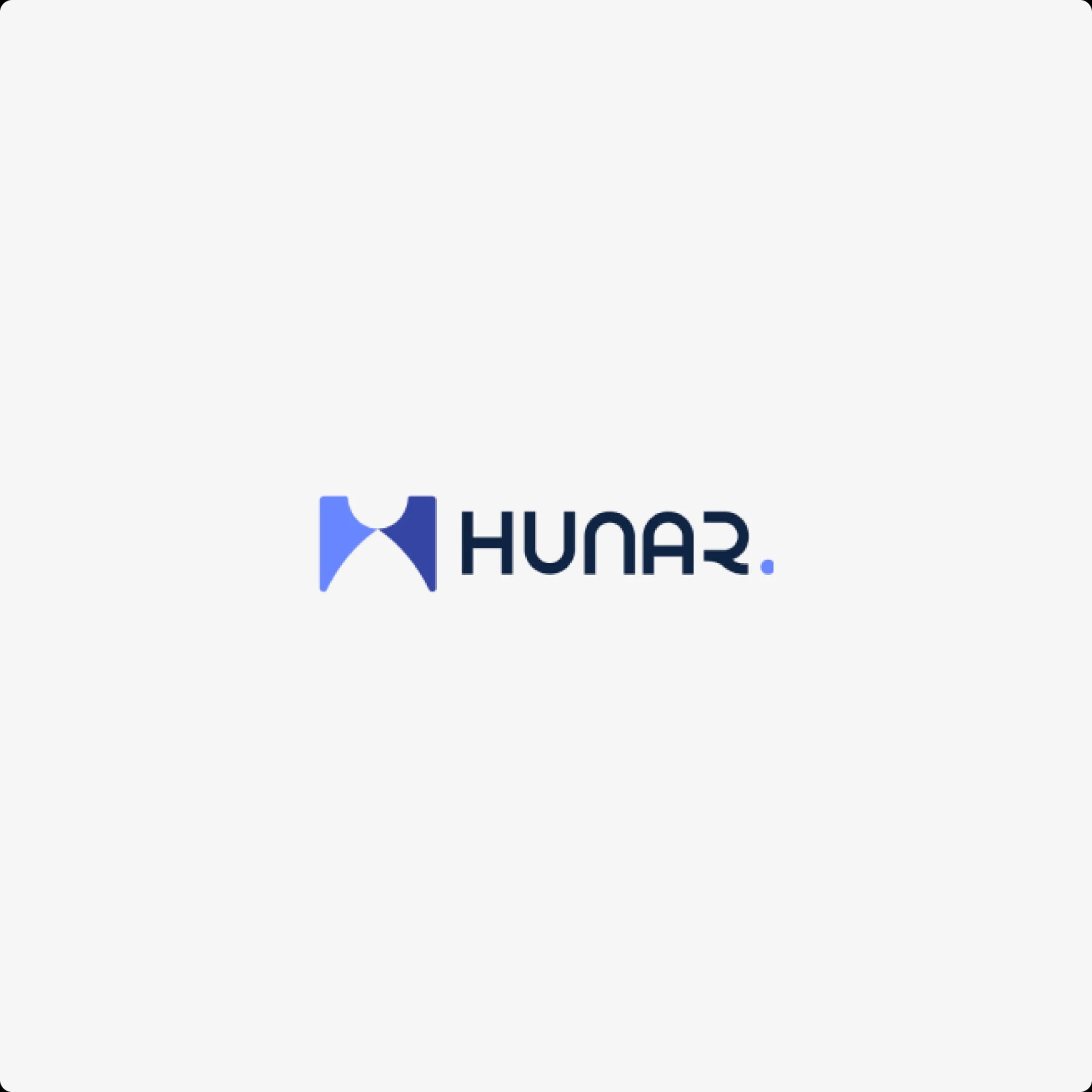 HUNAR logo.