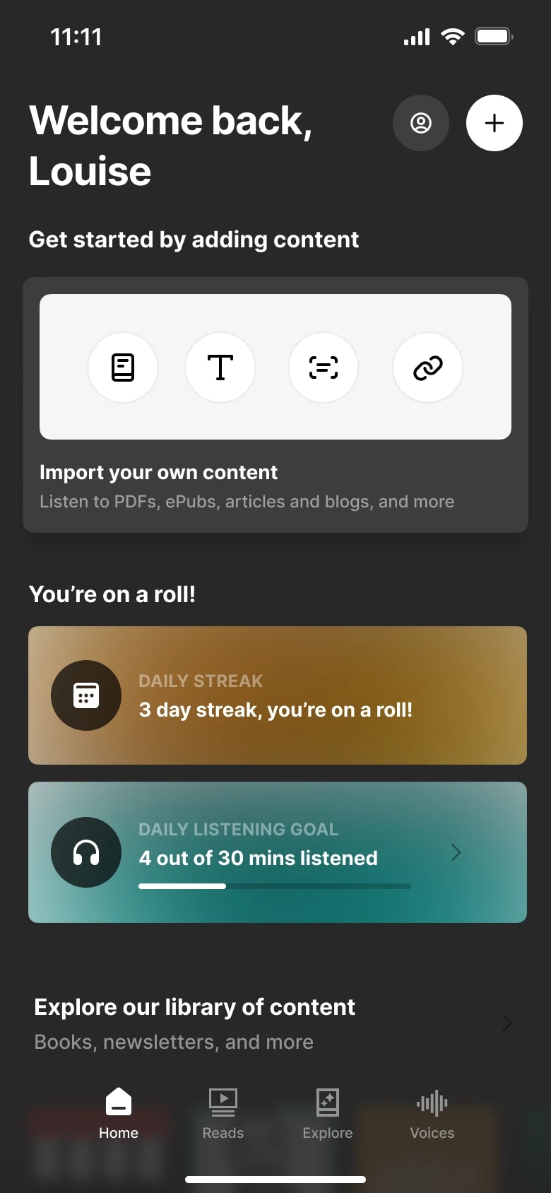 Personalize the way you listen