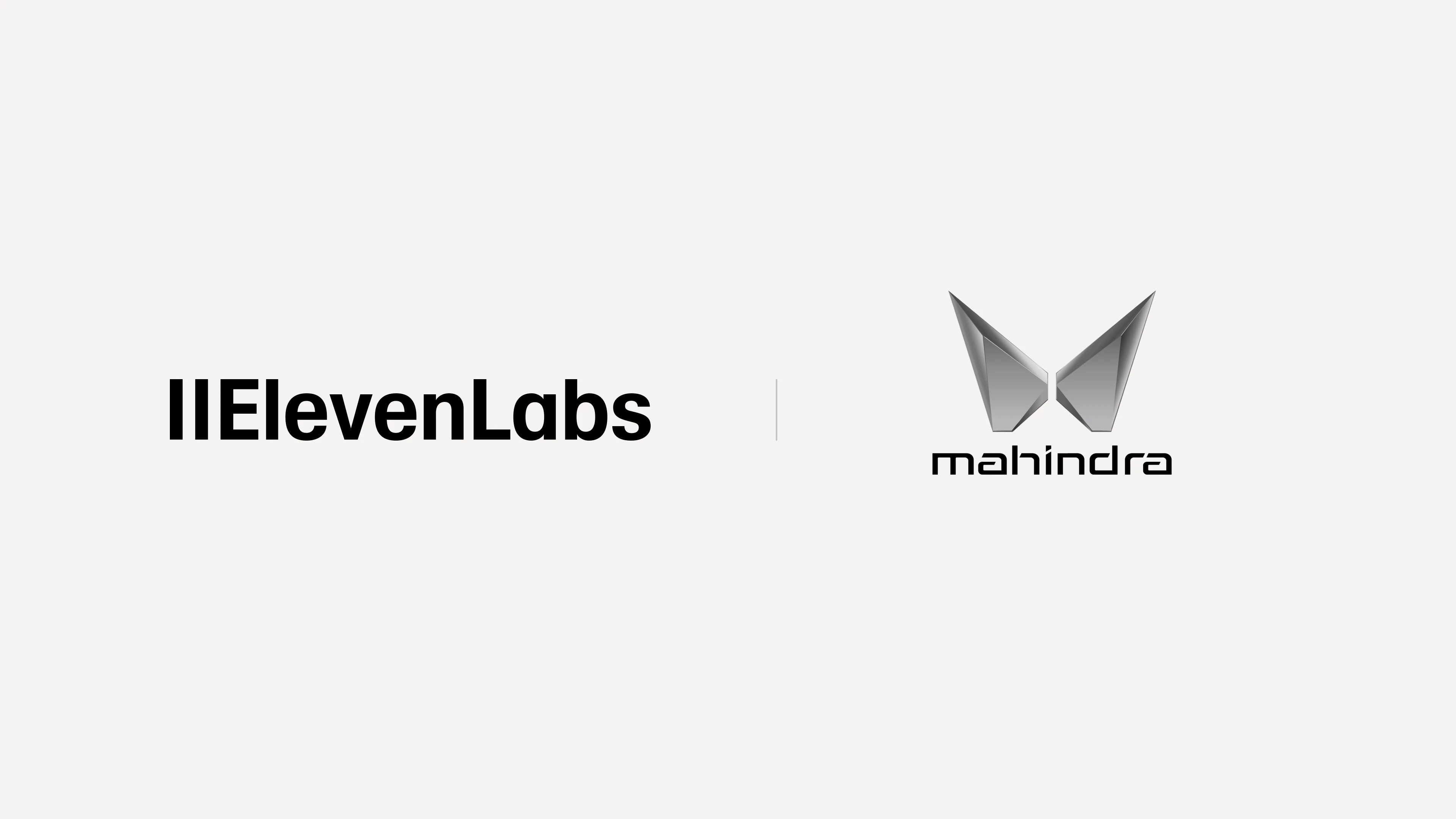 Mahindra x ElevenLabs