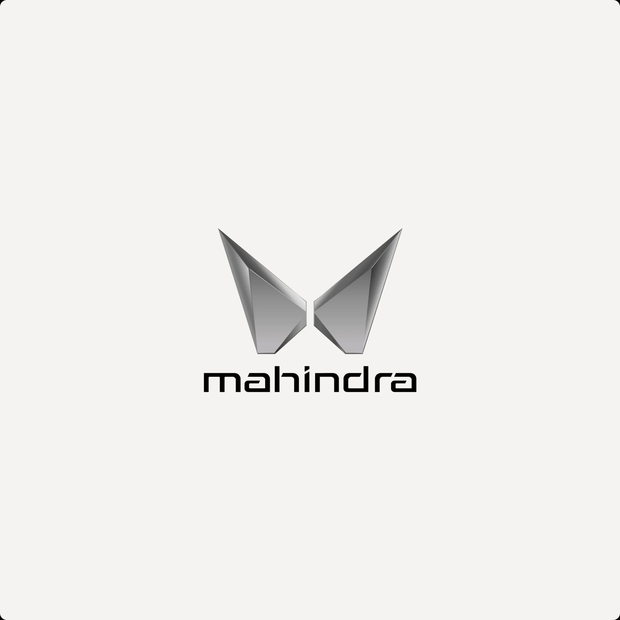 Mahindra logo.
