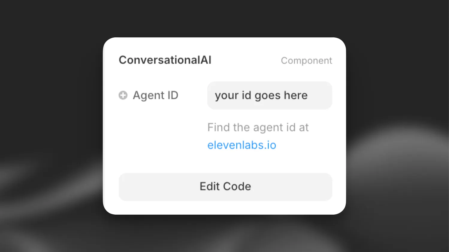 Projet d’exemple Convai Framer